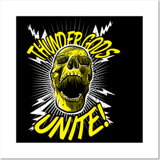 Thunder Gods Unite! Posters and Art